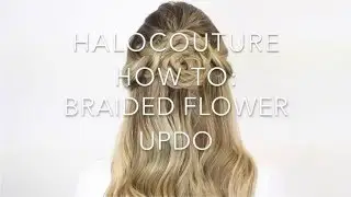 Braided Flower Updo