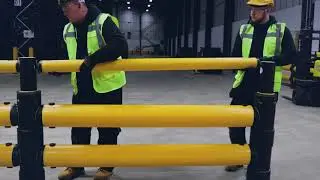 A-SAFE | Монтаж Atlas Double Traffic+ Safety Barrier