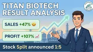 titan biotech ltd share latest news  | titan biotech result  | Stock Split 1:5 Explained in hindi