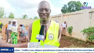 Religion : Les fid&egrave;les de Pentec&ocirc;te de Klou&eacute;kanm&egrave; assainissent le commissariat de Klou&eacute;kanm&egrave; 