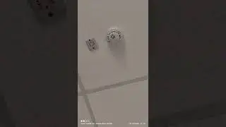 Fire alarm system cable work smoke detector installation working