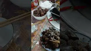 DELICIOUS DOG MEAT #food #vietnamesefood #deliciousfoodrecruitment #streetfood