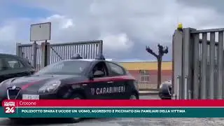 Crotone: Poliziotto spara e uccide un uomo. Aggredito e picchiato dai familiari della vittima