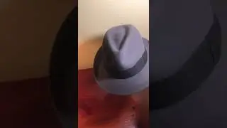 My new Fedora Hat- this Fedora Hat is from a brand called Stefano. The Hat is made in Spain.