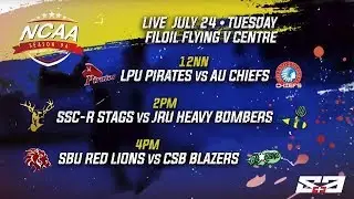 NCAA 94 Men's Basketball: LPU vs. AU, SSC-R vs. JRU, & SBU vs. CSB - July 24 | Live on S+A