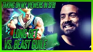Street Fighter 6 Beta2 - veggey(Luke) sets with viewers. Is Lukes L1 the best super in the game?