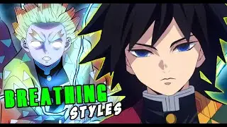 ALL 14 Breathing Styles in Demon Slayer Explained ! (WATER,THUNDER,STONE,WIND,SOUND,LOVE) PART - 3
