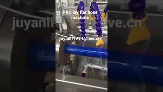 PVC lay flat hose making machine