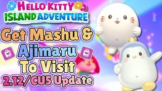 🧳How to get Ajimaru & Mashu In Hello Kitty Island Adventure
