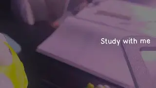 1 HOUR Study with me | white noise (nature sounds) | alarm + timer