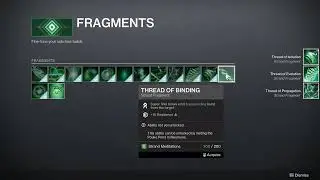 All Strand Fragments Now Available In-Game [Destiny 2]