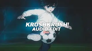 krushkrush! (tiktok version/spedup/ghost's voice) || hossain ali [edit audio] v2