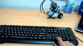 Controlling NXT using a keyboard via a Computer