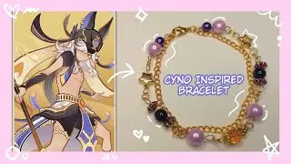 Let's make a Genshin inspired bracelet! ✧･ﾟ: *✧･ﾟ:* Cyno - Genshin Impact