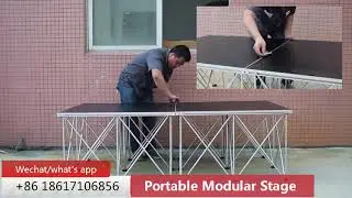 Portable Modular Stage