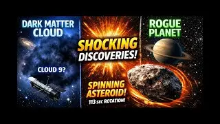 The Universe Just Broke the Rules: Dark Matter Clouds, Rogue Planets & a Spinning Monster Asteroid