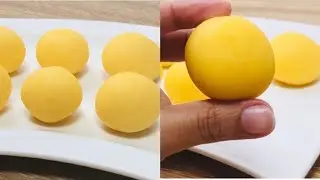 Make a sweet and chewy snacks in 5 mins with Eggs Yolk