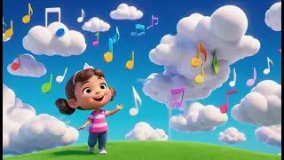 Five Fluffy Clouds Float and Hum + More Nursery Rhymes & Kids Songs