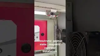 Mesutronic  german make   magnetic separator installation