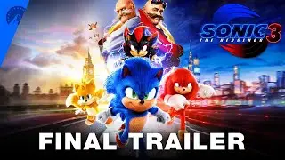 Sonic the Hedgehog 3   Official Trailer 2025 Movie Ben Schwartz, Jim Carrey, Keanu Reeves