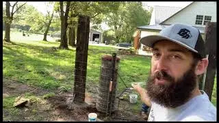 Building a goat pen in minutes| The goats have a home| homestead life!