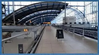 Путешествие начинается!  недавно открылся старый терминал EUROSTAR Waterloo