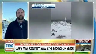 Southern New Jersey Gets Biggest Snowfall In Years From Winter Storm