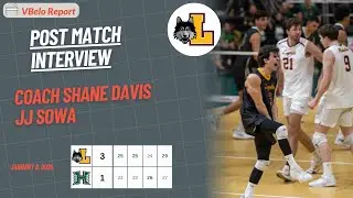 Loyola Men's Volleyball: Postgame Interview | Hawaii (1/9/2026)