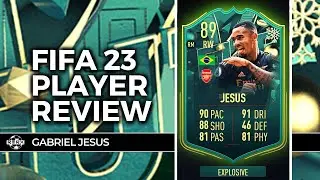 89 WINTER WILDCARDS GABRIEL JESUS PLAYER REVIEW - FIFA 23 ULTIMATE TEAM - FUT WW