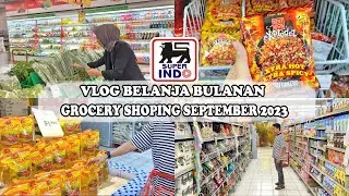 LAGI-LAGI SUPERINDO !! BELANJA BULANAN SEPTEMBER 2023 BANYAK DISKON !! GROCERY SHOPPING VLOG
