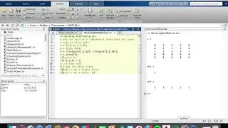 From MatLab to Python: Working With Matrices