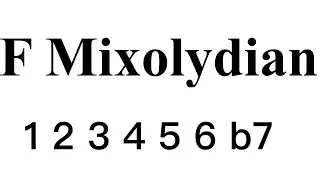 F Mixolydian Backing Track #LBT02F