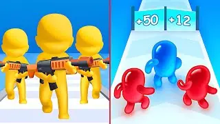 🦋Gun Clash 3D🆚Join Blob Clash 3D Looking Good New Update Smooth Gameplay 