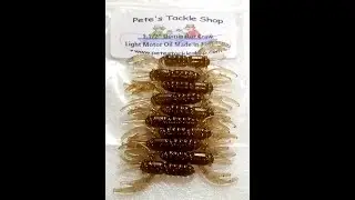 Pete's Tackle Shop Presents 1 1/2 Dominator Craw Injecting process