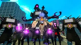 NEW FANMADE TV TITAN V2 MULTIVERSE & TV WOMAN MULTIVERSE VS BROKEN ALL SPEAKER MAN in garry's mod !