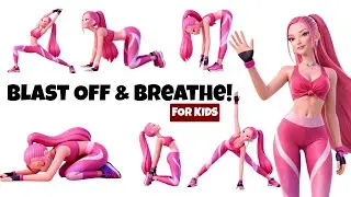 Space Adventure Yoga 🚀 | 15 Cosmic Poses for Kids