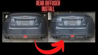 Subaru Wrx Rear Diffuser