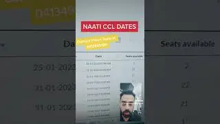 NAATICCL Dates are out! #naaticcl #naaticclexam #naatinfo #naatidates #fyp #shorts