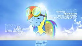 PurpleRoselyn - Rainbow Dash Sings - Wonderbolt