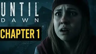 One Wrong Move and It's Over | Until Dawn Pt. 1 #UntilDawnGameplay#UntilDawnWalkthrough#HorrorGame