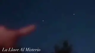 Ovni luminoso emite una gran luz. Luminous UFO emits great light. #Ovni #Ufos #AlienWorlds
