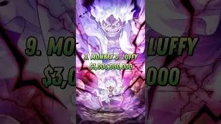 Top 20 highest bounties in One Piece😱🔥