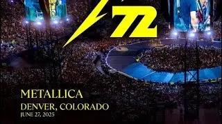 Metallica concert montage - Empire Field at Mile High, Denver CO - 6/27/2025 