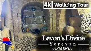 Levon's Divine Underground, Yerevan, Armenia 🇦🇲 Walking Tour (4K UHD 60fps)