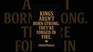 Kings don&rsquo;t wait for perfect timing #UnstoppableX #RESET #KingEnergy #Discipline #Faith #Legacy