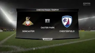 FIFA 17| Modo Carreira - Doncaster| Vitória na Checkatrade Trophy! #13