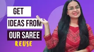 Outfits to make from Old Sarees #sustainablefashion