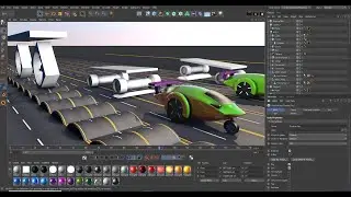 How to Animate Square Wheels in Cinema 4D (EASY Tutorial 2024) VFX Breakdown and Walkthrough