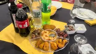 Salgadinhos de entrada