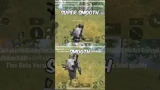 Super Smooth vs Smooth in Pubg Mobile 4.0 #pubgmobile #bgmi #pubg